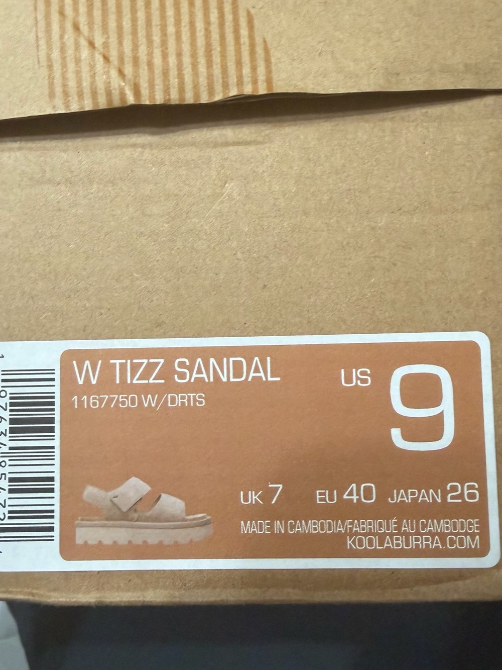 Uggs Women’s Tizz Sandal in Tan